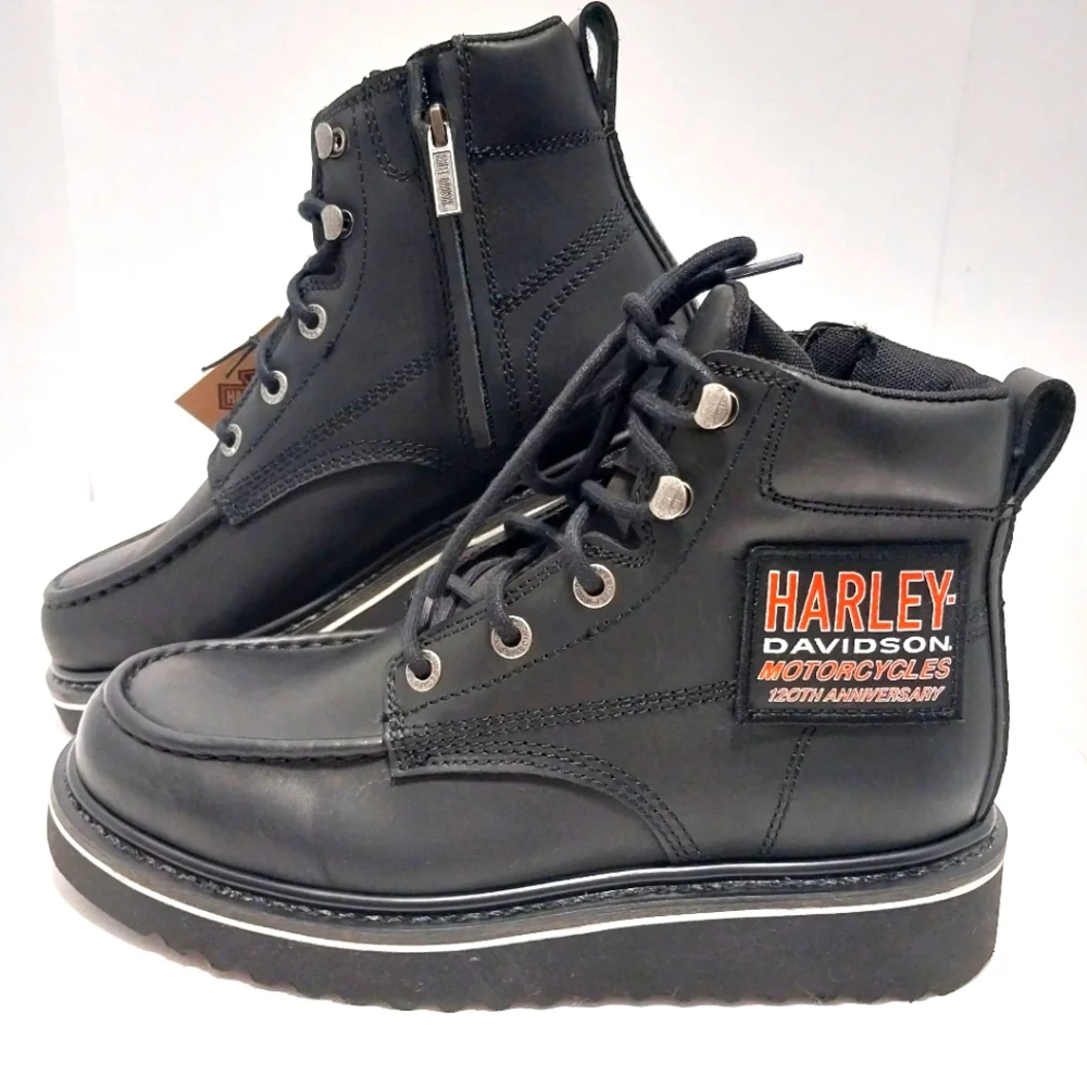 Harley-Davidson 120th Beau Boots, NWT,‎ 7.5M|9W|EUR 40.5
